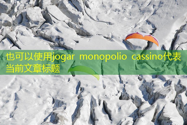 jogar monopolio cassino