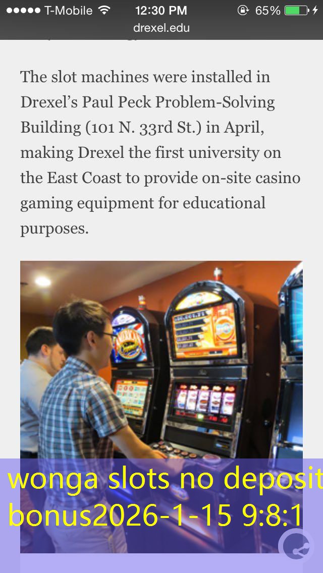 wonga slots no deposit bonus