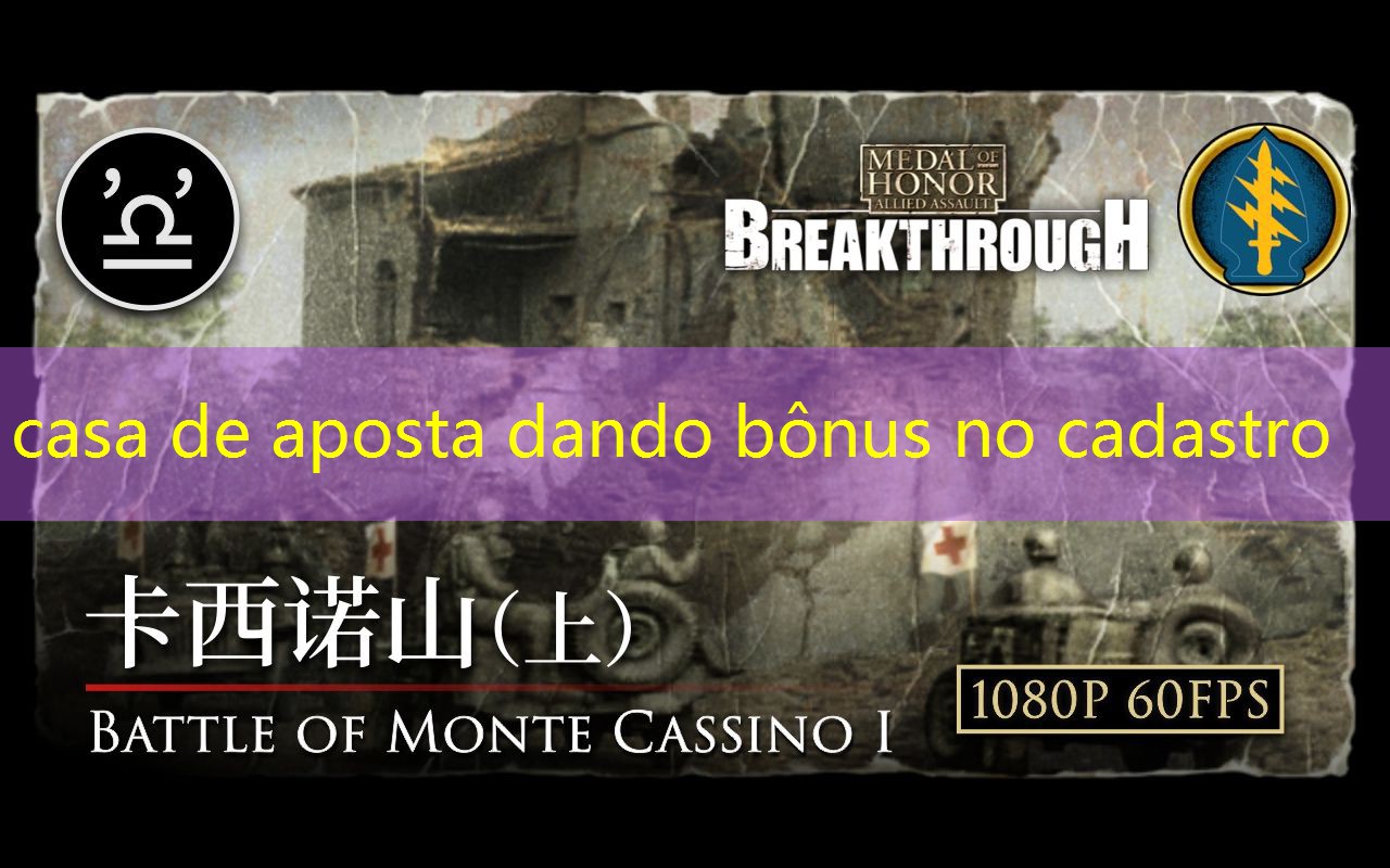 casa de aposta dando bônus no cadastro